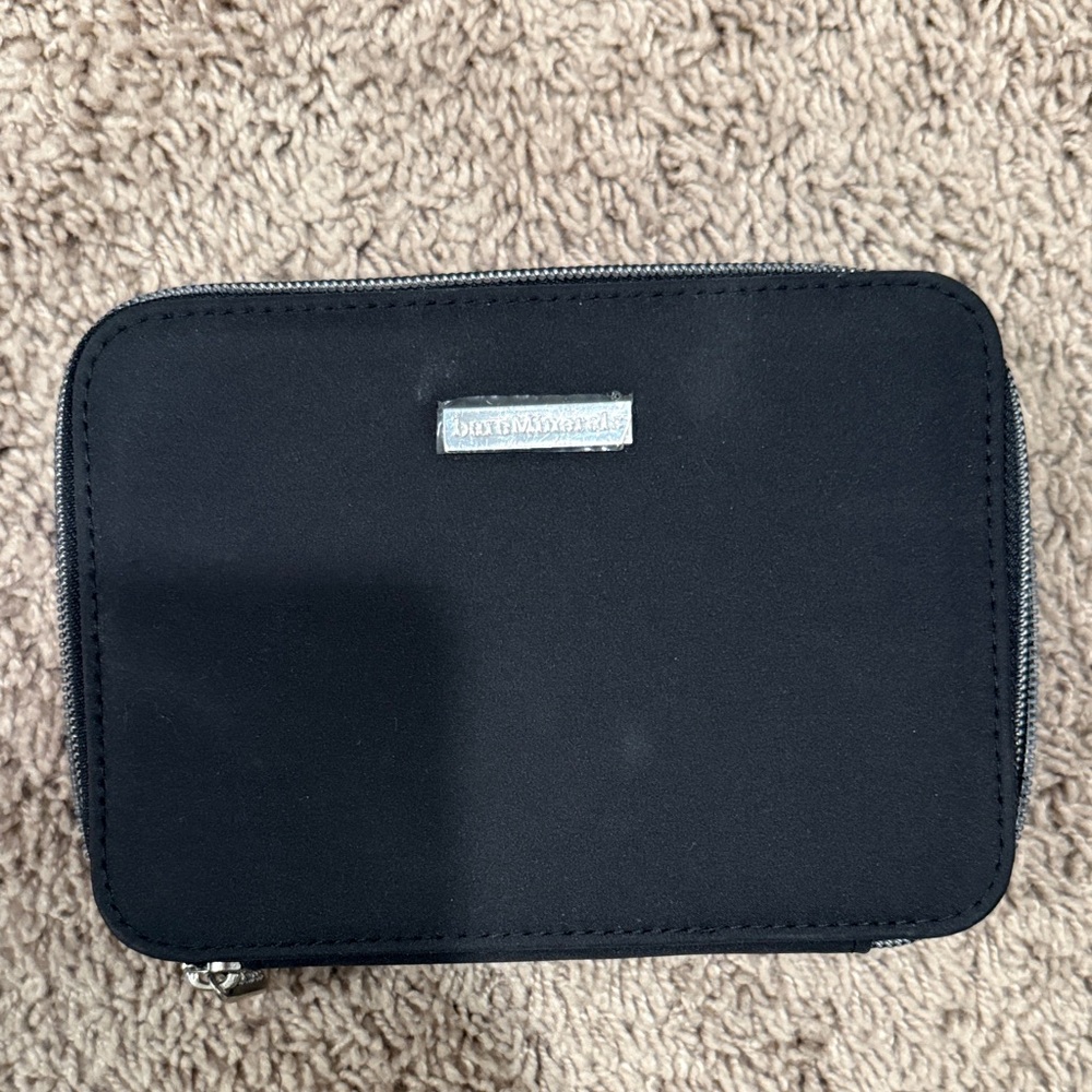 bareMinerals Black Cosmetic Bag
